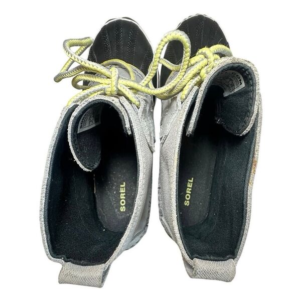 Sorel Out N About Leather Snow Boot Waterproof Lace Up Women’s Size 6 Gorpcore - Picture 8 of 10